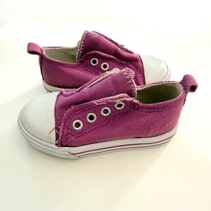 Koala Kids Toddler Girls Violet Slip-On Sneakers Size 5 | Vintage Toys R Us